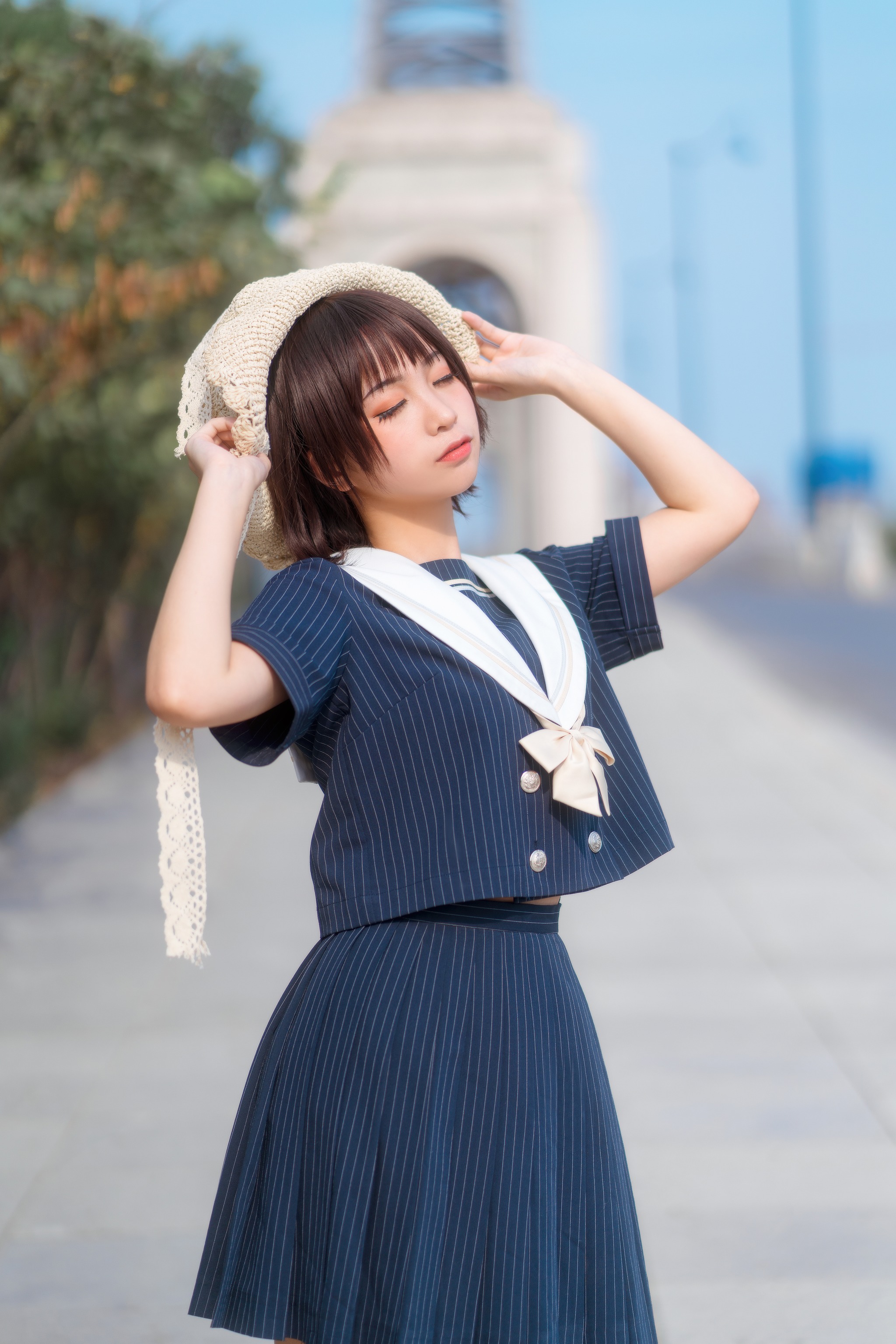 图片[1]-蠢沫沫 – NO.003 jk制服[40P]-XikXak